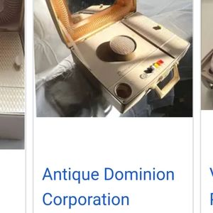 Vintage Dominion Hairdryer and Manicure Station